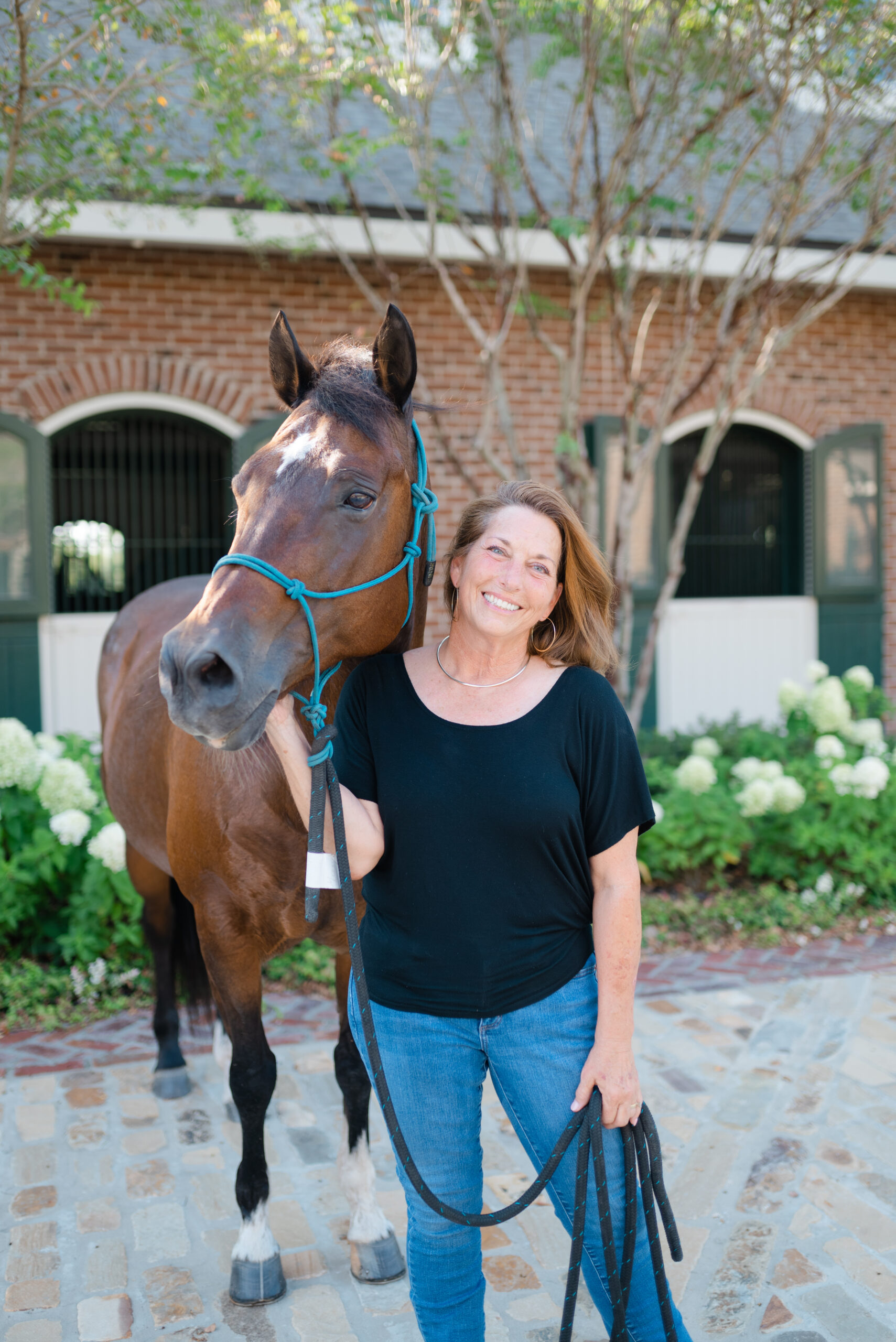 Jeanne Dennis, Program Coordinator of Reins of Hope at Le Bocage